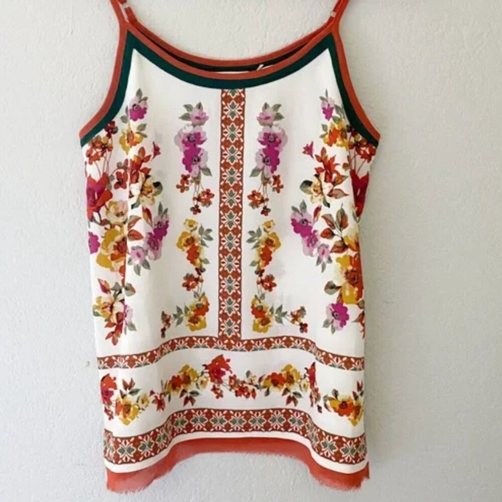 🦋 Blu Pepper - Colorful Floral Cami